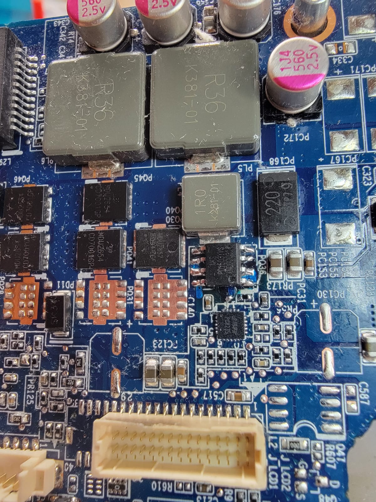 Área de microsoldadura